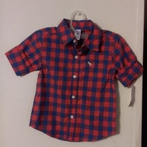 New short sleeve button down shirt